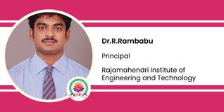 Rajamahendri Institute of Engineering and Technology, Principal: Dr.R.Rambabu Interview